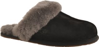 Womens UGG Scuffette II   Black/Grey Slippers