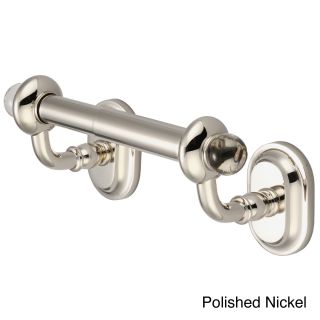 Water Creation Ba 0005 Elegant Matching Glass Series Toilet Paper Holder (Solid brass/glass)