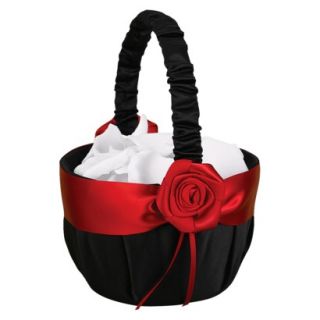 Midnight Rose Basket   Black