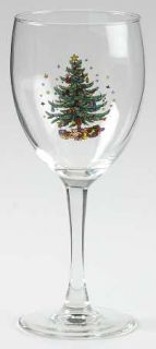 Nikko Happy Holidays 10 Oz Glassware Goblet, Fine China Dinnerware   Christmas T