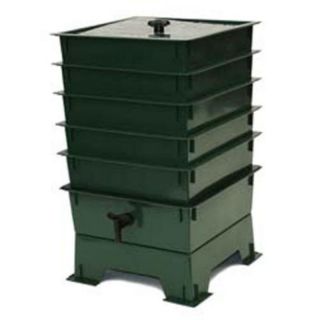 Natures Footprint Inc Compost Bin The Worm Factory 5 Tray Recycled Plastic