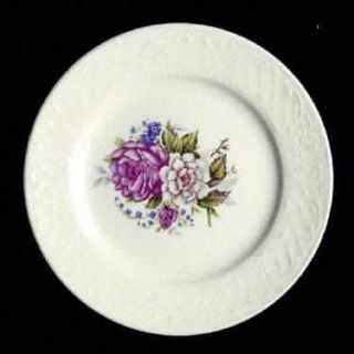 Nasco (Japan) Rose Marie Bread & Butter Plate, Fine China Dinnerware   Floral Ce