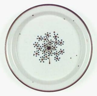 Dansk Linden Blue Dinner Plate, Fine China Dinnerware   Blue&Brown Tree,Speckled