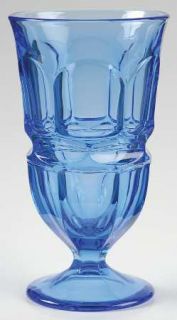 Fostoria Argus Blue (Stem #2770) Iced Tea   Blue, Stem #2770,   Heavy Pressed