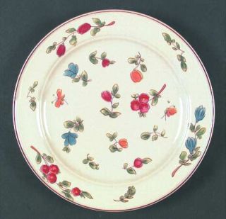 Epoch Eppingham Dinner Plate, Fine China Dinnerware   Multicolor Flowers&Butterf