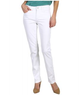 NYDJ Sheri Skinny Colored Denim Womens Jeans (White)