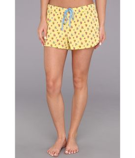 Jane & Bleecker Jersey Short Womens Pajama (Yellow)