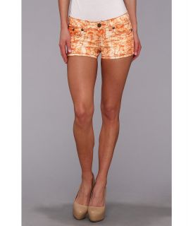 Request Juniors Shorts in Tangerine Womens Shorts (Orange)