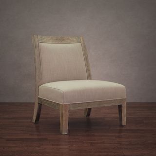 Connor Beige Linen Chair