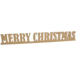 Beyond The Page Mdf Merry Christmas Standing Words 25x3x.5