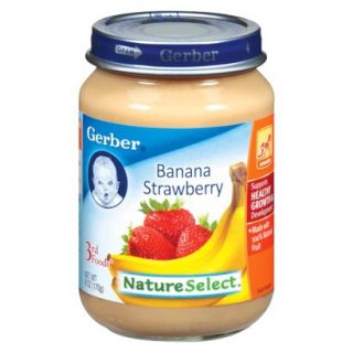 Gerber 3rd Foods Banana Strawberry   6.0 oz. (12 Pack)