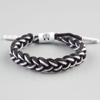 Crooklyn Shoelace Bracelet Black/White One Size For Men 238745125