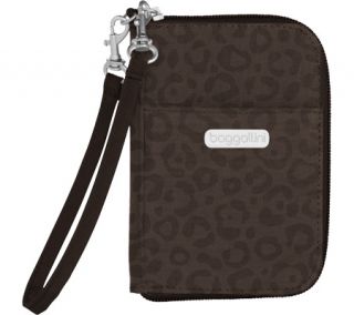 Womens baggallini ESW633 Essential Wallet   Cheetah Espresso Wallets