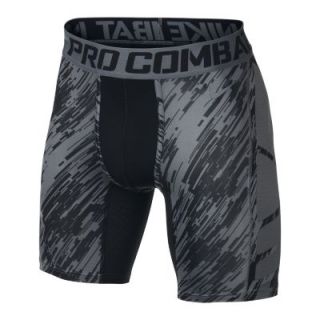 Nike Pro Combat Hypercool Compression Digital Rain Mens Shorts   Black