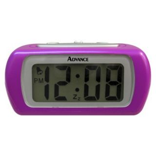 Geneva LCD Alarm Clock   Purple (0.6)