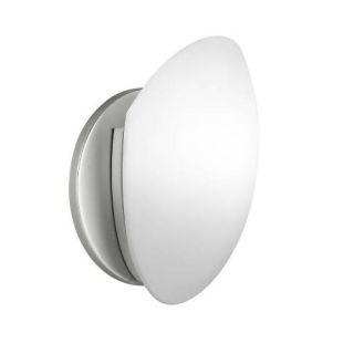Kichler 11101NI Soft Contemporary/Casual Lifestyle Wall Sconce 1 Light Fluorescent Fixture Brushed Nickel