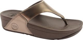Womens FitFlop Lulu   Bronze Casual Shoes