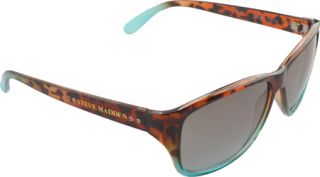 Womens Steve Madden S5285   Tortoise/Neon/Turquoise Sunglasses