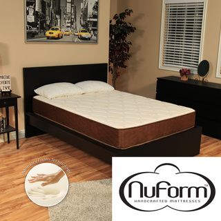 Nuform 9 inch Rv Short Queen size Firm Memory Foam Mattress With Two Bonus Memory Foam Pillows