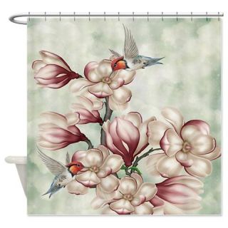  Magnolia Colibries Shower Curtain  Use code FREECART at Checkout