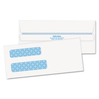 Quality Park Double Window Tinted Redi Seal Check Envelope