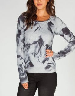 Wishwash Womens Sweatshirt Heather Grey In Sizes X Large, Small, X Small