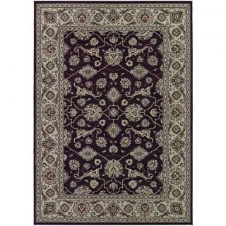 Bacara Tahari/ Chocolate beige Power loomed Area Rug (53 X 76) (ChocolateSecondary Colors Beige, Mocha, PewterPattern FloralTip We recommend the use of a non skid pad to keep the rug in place on smooth surfaces.All rug sizes are approximate. Due to the