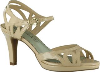 Womens Bella Vita Claudette II   Nude Patent Polyurethane Sandals