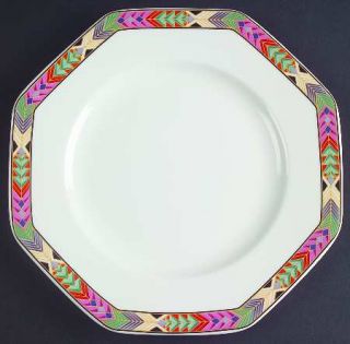 Villeroy & Boch Cheyenne Salad Plate, Fine China Dinnerware   Heinrich,Bone,Mult