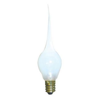 Bulbrite 6W Silicone Dipped Flicker Flame Incandescent Light Bulb   24 pk.