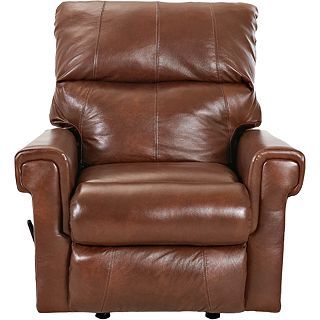 Rivera Bonded Leather Recliner, Timberland Bridle