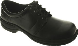 Womens Spring Step London   Black Leather Casual Shoes