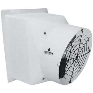 Schaefer Exhaust Fan   24in., 7200 CFM, 1/2 HP, 115/230 Volt, Model# PFM2400 1A