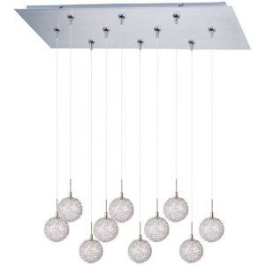 ET2 Lighting ET2 E93972 78SN Starburst Linear Pendant