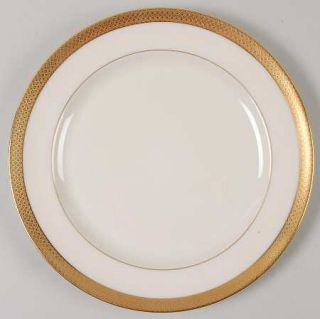 Lenox China T6 Luncheon Plate, Fine China Dinnerware   Gold Encrusted Band, Smoo