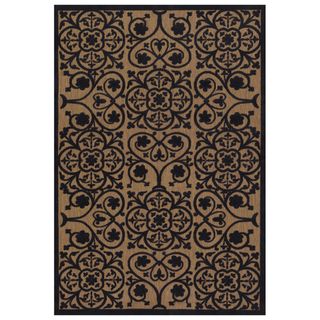 Urbane Tan/ Charcoal Rug (87 X 13) (TanSecondary colorsCharcoalPattern FloralTip We recommend the use of a non skid pad to keep the rug in place on smooth surfaces.All rug sizes are approximate. Due to the difference of monitor colors, some rug colors 