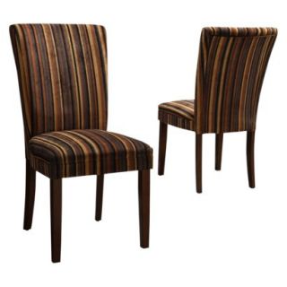 Dining Chair Dolce Chair   Stripe Print (Set of 2)