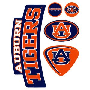 Auburn Tigers Moveable 5x7 Decal Multipack