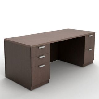 Steelcase Currency Double Pedestal Executive Desk CURRENCY DBLE PD BNL