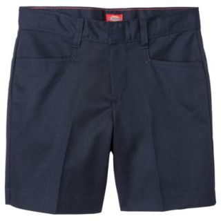 Dickies Girls L Pocket Shorts   Navy 8