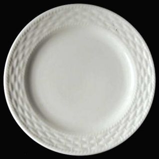 Tabletops Unlimited Basketweave Bread & Butter Plate, Fine China Dinnerware   Al