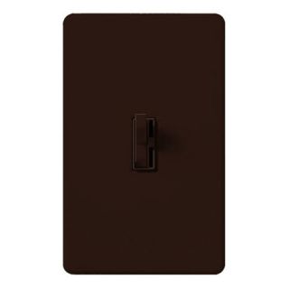 Lutron AYLV600PBR Dimmer Switch, 600W 1Pole Ariadni Magentic Low Voltage Toggle Dimmer Brown