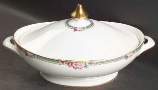 Royal Doulton Orchard Hill Oval Covered Vegetable, Fine China Dinnerware   Multi