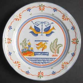 Georges Briard Bird Cage (Gray Background) Salad Plate, Fine China Dinnerware  