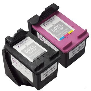 Sophia Global Remanufactured Ink Cartridge Replacements For Use With Hp 60xl (pack Of 2) (Black and colorPrint yield Up to 600 pages for black and 440 pages for colorModel SG1HP60XLBCPack includes Two (2) cartridgesWe cannot accept returns on this prod