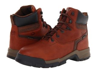 Wolverine Axel ICS Waterproof Insulated 6 Soft Toe Mens Work Lace up Boots (Brown)