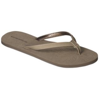 Womens Mossimo Supply Co. Lissie Flip Flop   Brown 10
