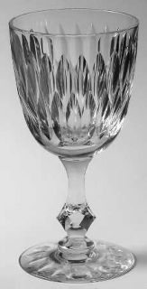 Tiffin Franciscan Edinburgh Water Goblet   Stem #17440, Cut