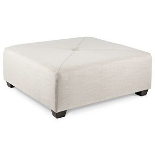 Possibilities Cocktail Ottoman, Natural