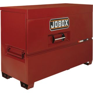 Jobox 74in. Piano Lid Box   Site Vault Security System, 56.5 Cu. Ft., 74in.W x